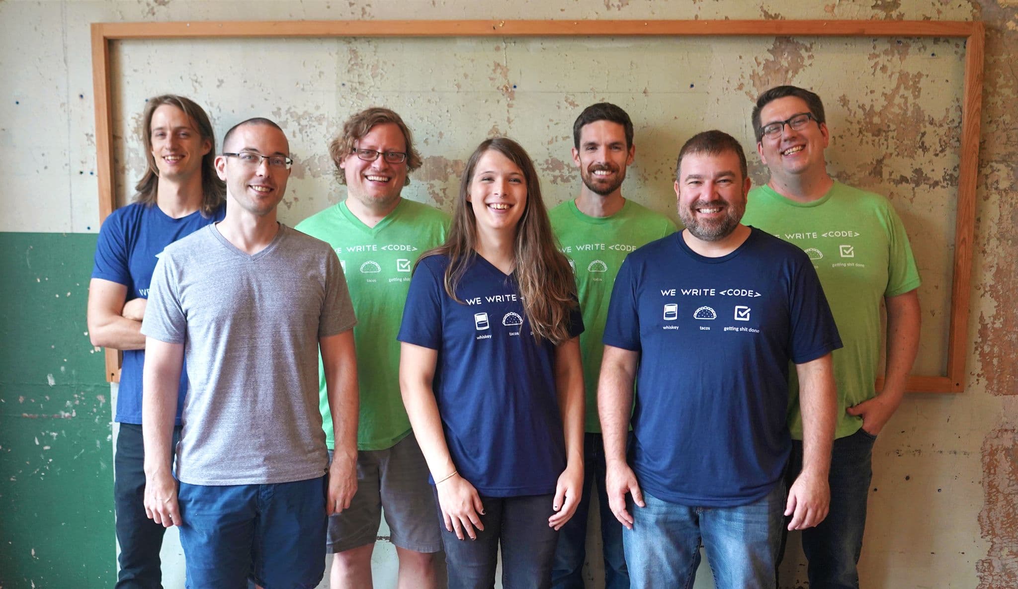 Me with the We Write Code team